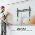 Кронштейн для телевизора Onkron TM6 черный 43"-85" макс.68кг настенный наклон - Фото 4