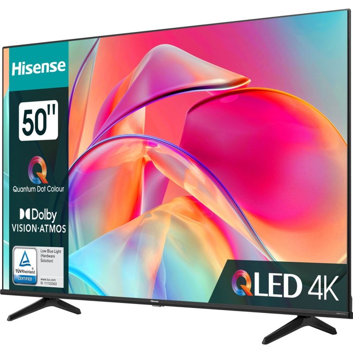 Телевизор QLED Hisense 50" 50E7KQ черный 4K Ultra HD 60Hz DVB-T DVB-T2 DVB-C DVB-S DVB-S2 U   102953 - фото 51517247