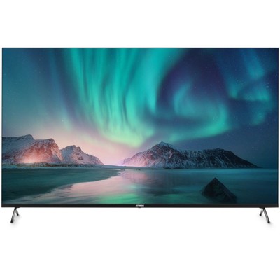 Телевизор LED Hyundai 55" H-LED55BU7006 Android TV Frameless Metal черный 4K Ultra HD 60Hz   1029539