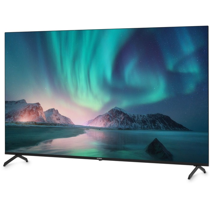 Телевизор LED Hyundai 65" H-LED65BU7006 Android TV Frameless Metal черный/серебристый 4K Ul   102953 - фото 51517328