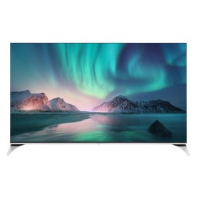 Телевизор QLED Hyundai 55" H-LED55QBU7500 Android TV Frameless черный 4K Ultra HD 60Hz DVB-   102953