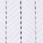 Коврик махровый Этель Lines, цв. белый, 50х70 см, 100% хлопок, 750 г/м2 - фото 11123208