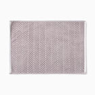 Коврик махровый «Этель» Lines, 50×70 см, хлопок 100%, светло-серый - Фото 2