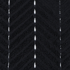 Коврик махровый «Этель» Lines, 50×70 см, хлопок 100%, черный - Фото 3