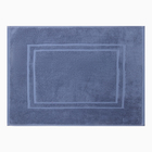Коврик махровый Этель Classic, цв. синий, 50х70 см, 100% хлопок, 730 г/м2 - фото 3392982