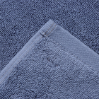 Коврик махровый Этель Classic, цв. синий, 50х70 см, 100% хлопок, 730 г/м2 - Фото 3