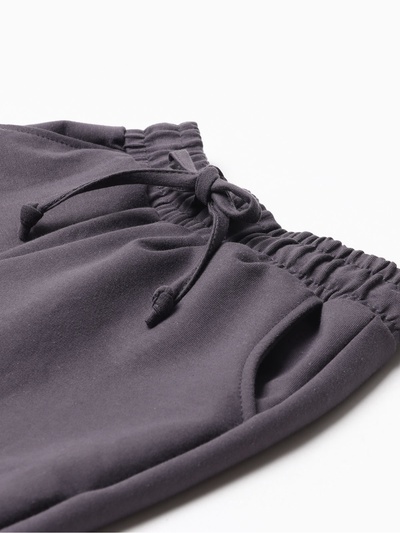 Костюм (свитшот и брюки) детский MINAKU: Casual Collection, графитовый, рост 104 см