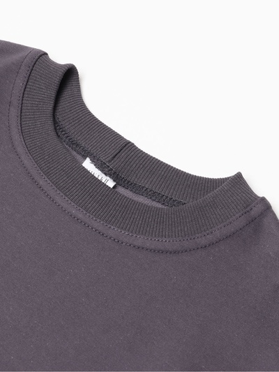 Костюм (свитшот и брюки) детский MINAKU: Casual Collection, графитовый, рост 152 см