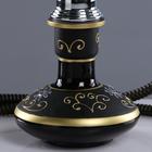 Кальян в сборе для курения комплект «Корай», 33 см, 2 трубки, черный - Фото 2