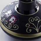 Кальян в сборе для курения комплект «Корай», 33 см, 2 трубки, черный - Фото 5