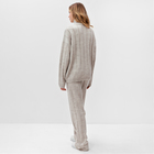 Костюм женский (джемпер+брюки) MINAKU:Knitwear collection цвет капучино, р-р 42-44 - Фото 6