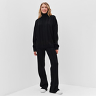 Костюм женский (джемпер+брюки )MINAKU:Knitwear collection цвет черный, р-р 46-48 - фото 320991629