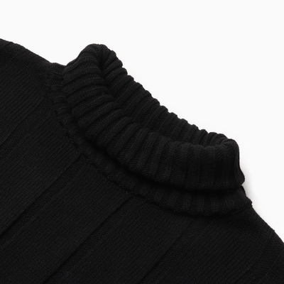 Костюм женский (джемпер, брюки )MINAKU: Knitwear Collection, размер 46-48, чёрный