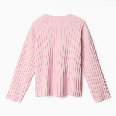 Джемпер женский вязаный MINAKU: Knitwear collection, розовый, размер 42-44