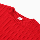 Джемпер вязаный женский MINAKU:Knitwear collection цвет красный, размер 42-44 - Фото 8