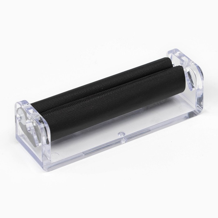Машинка для скручивания сигарет "Simple", пластиковая, 8 х 2 см, черная - Фото 1