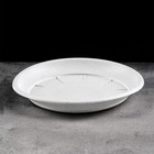 Поддон для горшка, d = 18 см, пластик, цвет мрамор - Фото 1