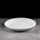 Поддон для горшка, d=22 см, пластик, цвет мрамор - Фото 1