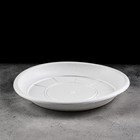 Поддон для горшка, d=25 см, пластик, цвет мрамор - Фото 1