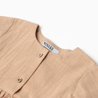 Комплект для девочки (туника,шорты) MINAKU, цвет бежевый, размер 68-74 10185745