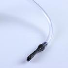 Бонг курительный, h=15 см, «Череп», стеклянный - Фото 3