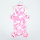 Комбинезон «Любовь», с капюшоном, размер XL, ДС 40 см, ОГ 50 см, ОШ 40 см, розовый - Фото 10