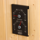 Термометр - гигрометр для бани и сауны, 19.7×12×1.8 см, «Добропаровъ» - Фото 2