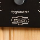 Термометр - гигрометр для бани и сауны, 19.7×12×1.8 см, «Добропаровъ» - Фото 3