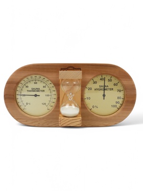 Песочные часы с термометром 29×14×8.3 см V-T080-2, Добропаровъ 9733822