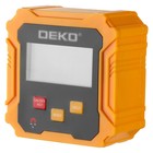 Угломер цифровой DEKO DKAM01, магнитное основание, диапазон 4 x 90°, точность ± 0.2° - фото 293302788
