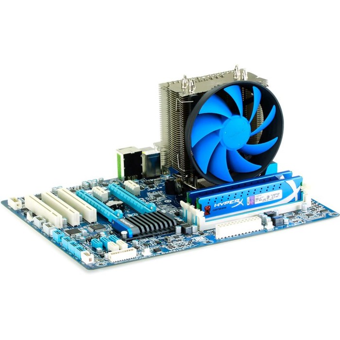 Устройство охлаждения(кулер) Deepcool GAMMAXX S40 Soc-AM4/1151/1200/1700 4-pin 18-26dB Al+C   102937 - фото 51568612