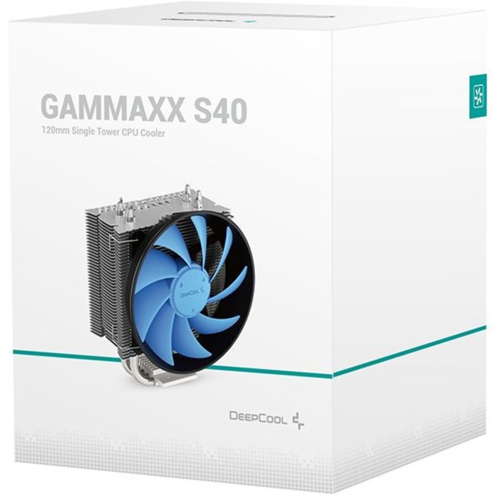 Устройство охлаждения(кулер) Deepcool GAMMAXX S40 Soc-AM4/1151/1200/1700 4-pin 18-26dB Al+C   102937 - фото 51568614