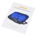 Подставка для ноутбука Digma D-NCP170-4 17"390x280x28мм 2xUSB 4x 70/125ммFAN 750г черный - Фото 9