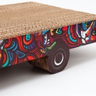 Когтеточка из картона с кошачьей мятой «Графити» (комплект 3 шт) - фото 26325436