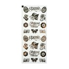 Наклейки для  пасхального декора "Золотое сияние" - фото 806976011