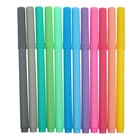 УЦЕНКА Фломастеры 12 цветов deVENTE Pastel, вентилируемый колпачок, линия 4.6 мм - Фото 2
