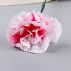 Цветы искусственные "Гвоздика экстра галант" d-8 см 49 см, белый (20 шт) - фото 809157141