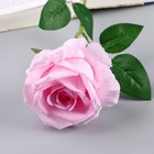 Цветы искусственные "Роза чайная экстра" d-7 см 44 см, розовый - фото 8734917