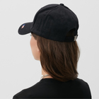 Кепка женская MINAKU с надписями, чёрная, размер 58, хлопок 100% - фото 24132817