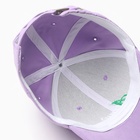 Кепка женская MINAKU, цвет фиолетовый, размер 58 - Фото 5