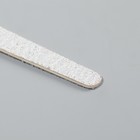 Пилка-наждак, набор 20 шт, деревянная основа, абразивность 100/100, 18 см, цвет серый - Фото 4