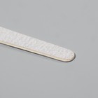 Пилка-наждак, набор 20 шт, деревянная основа, абразивность 180/180, 18 см, цвет серый - Фото 4