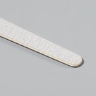Пилка-наждак, набор 20 шт, деревянная основа, абразивность 220/220, 18 см, цвет серый - Фото 4