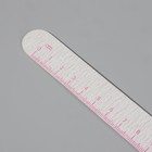 Пилка-наждак, набор 20 шт, абразивность 180, 18 см, цвет серый/розовый - Фото 4
