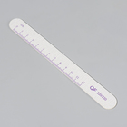 Пилка-наждак, набор 20 шт, абразивность 220, 18 см, цвет серый/фиолетовый - Фото 3