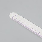 Пилка-наждак, набор 20 шт, абразивность 220, 18 см, цвет серый/фиолетовый - Фото 4