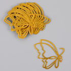 Набор для украшения "Бабочки", набор 5 шт, цвет золото - фото 320991832