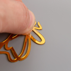 Топпер для торта «Бабочки», 5 шт., золотой - Фото 5