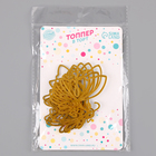 Топпер для торта «Бабочки», 5 шт., золотой - Фото 7