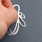 Топпер для торта «Бабочки», 5 шт., серебряные - Фото 5